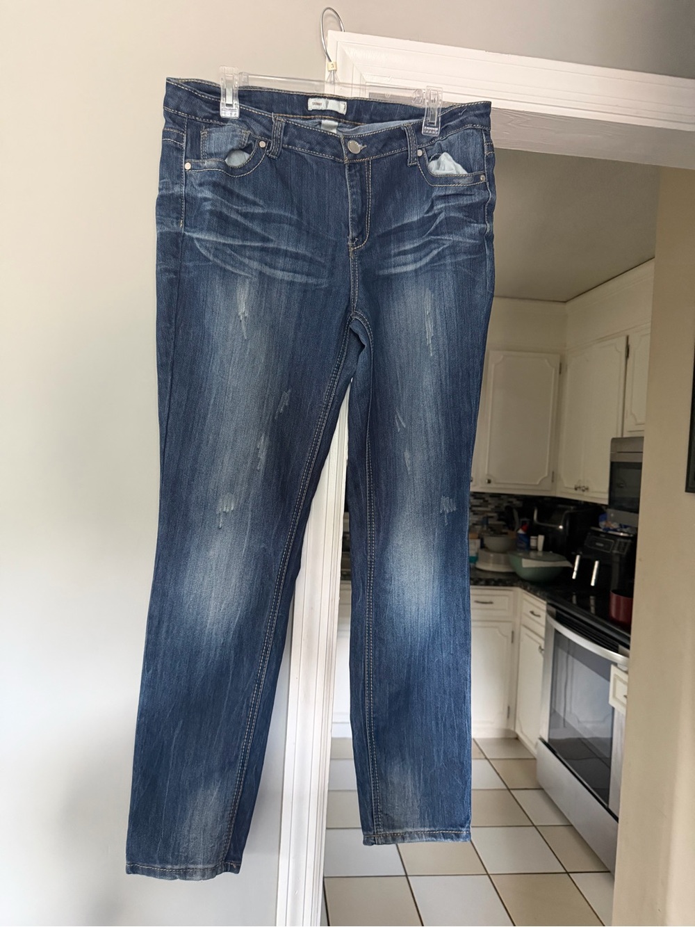 Route 66 Women's Dark Blue Straight Leg Jeans
